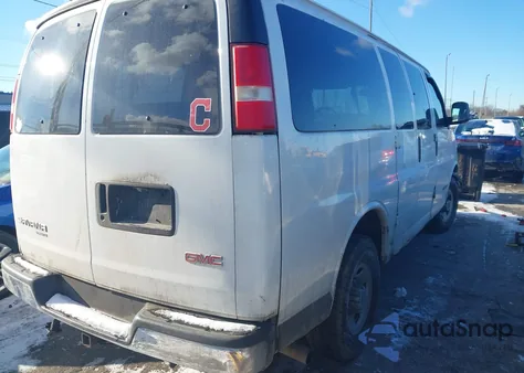 2006 GMC Savana Ls из США, поврежденный, VIN 1GJHG35U161102995